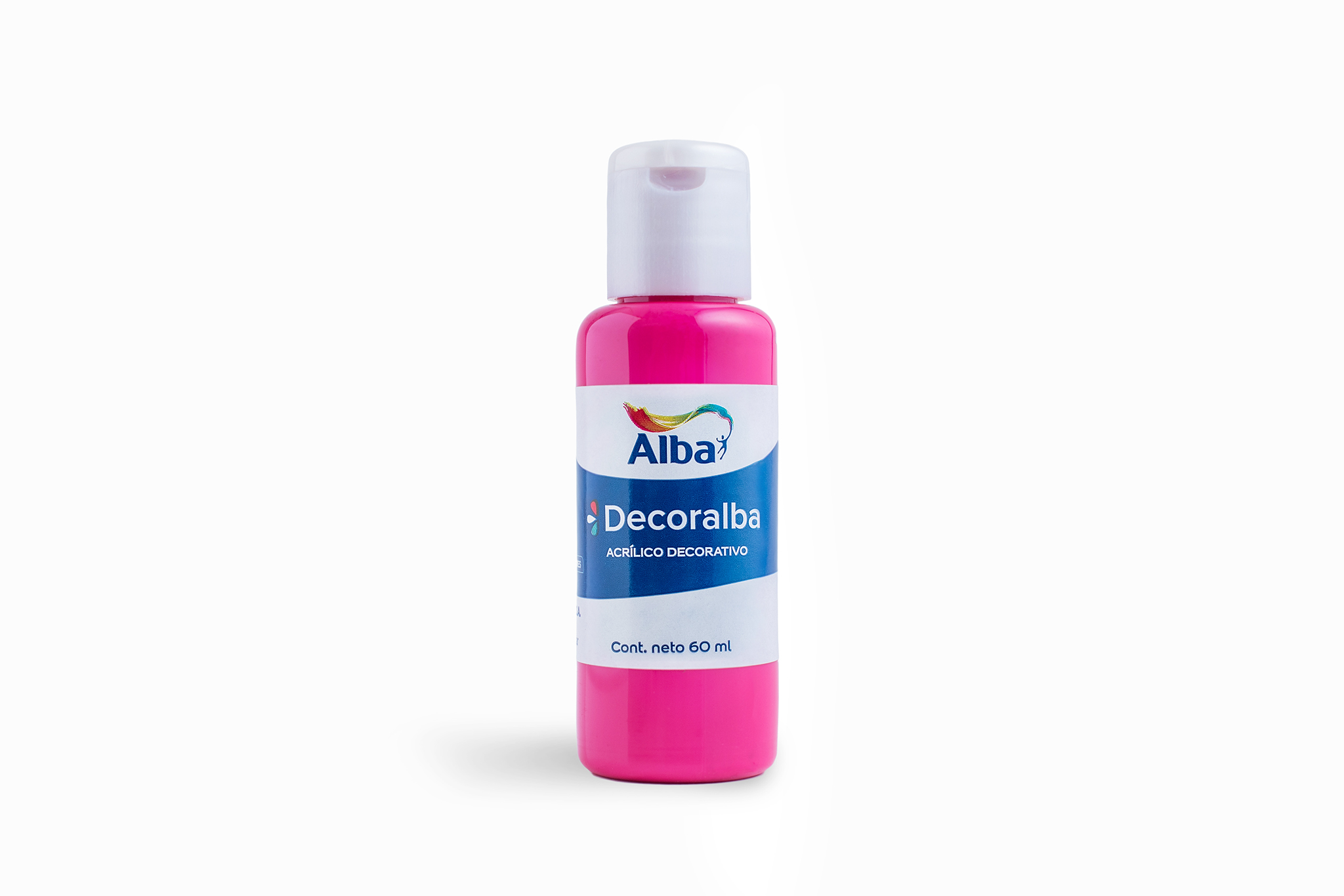 Acrilico decorativo alba 60cc magenta cromatico 496 - 60ML - Alba Artística